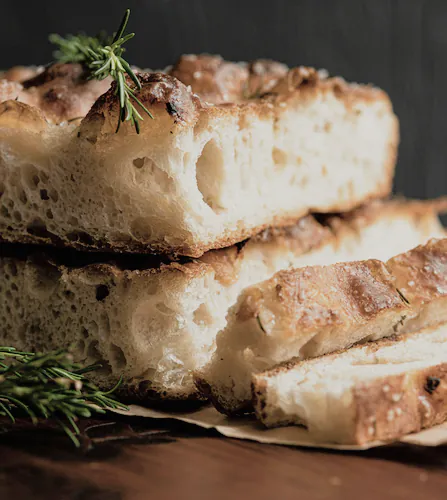 Rosemary Focaccia, baked at Halden