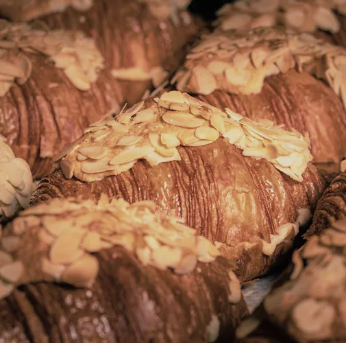 Almond Croissant, baked at Halden