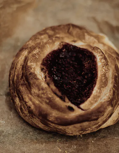 Raspberry Danish, baked at Halden