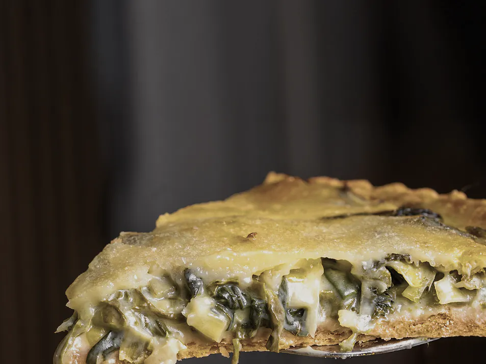 Spinach Quiche, photograph 1 of 3