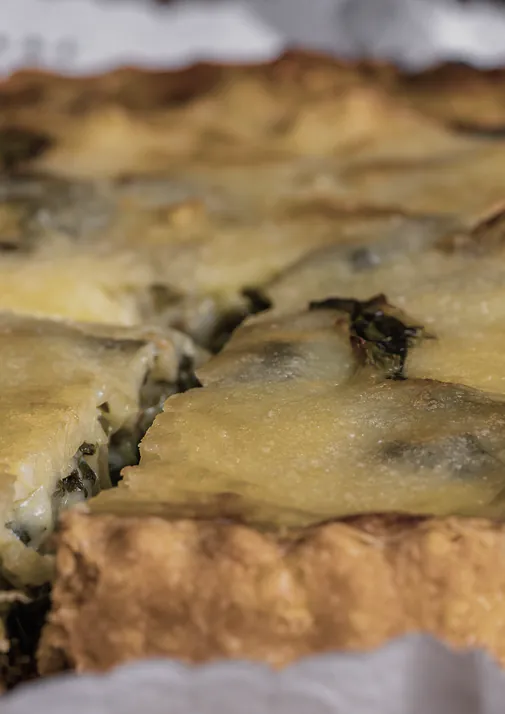 Spinach Quiche, photograph 2 of 3